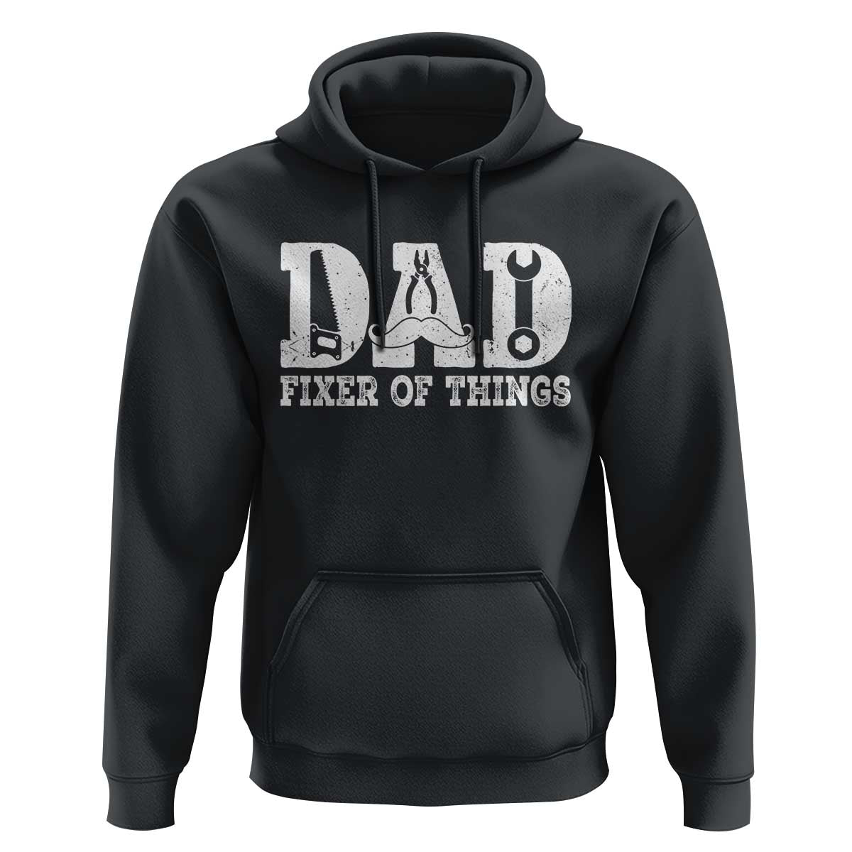Handyman Dad Fixer Of Everything Hoodie Funny Garage Papa