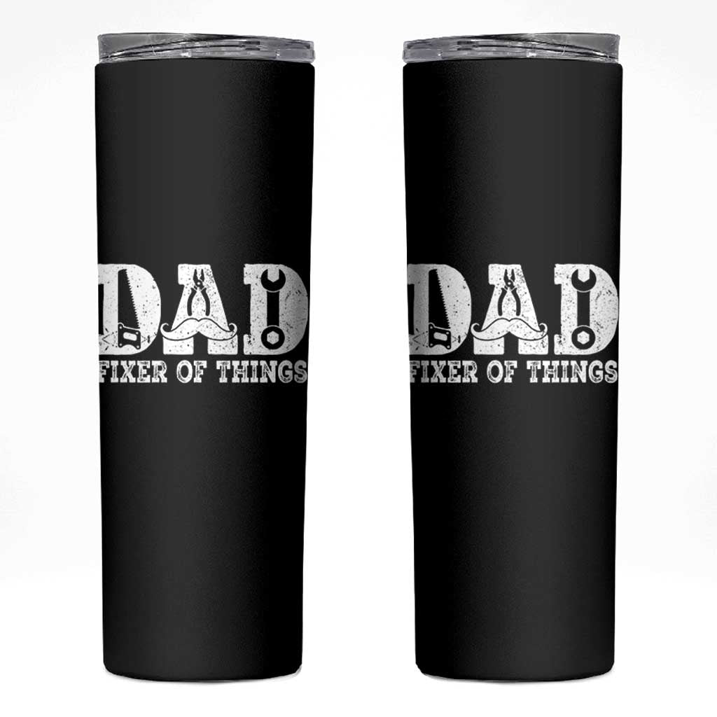 Handyman Dad Fixer Of Everything Skinny Tumbler Funny Garage Papa