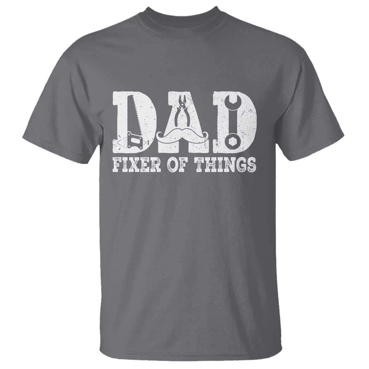Handyman Dad Fixer Of Everything T Shirt Funny Garage Papa