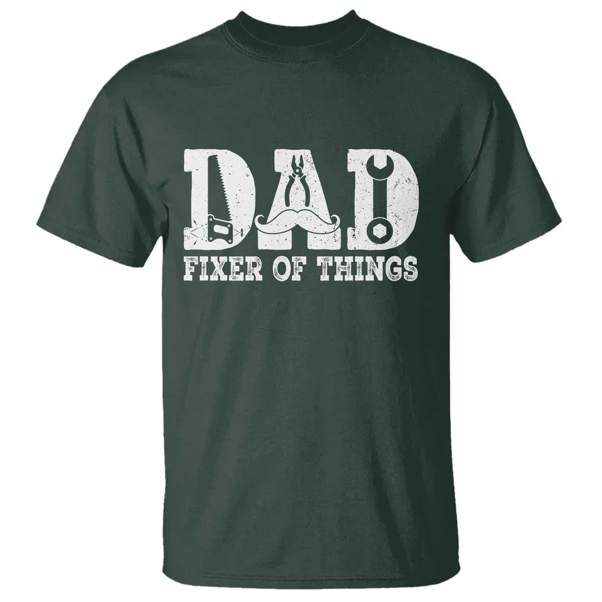 Handyman Dad Fixer Of Everything T Shirt Funny Garage Papa