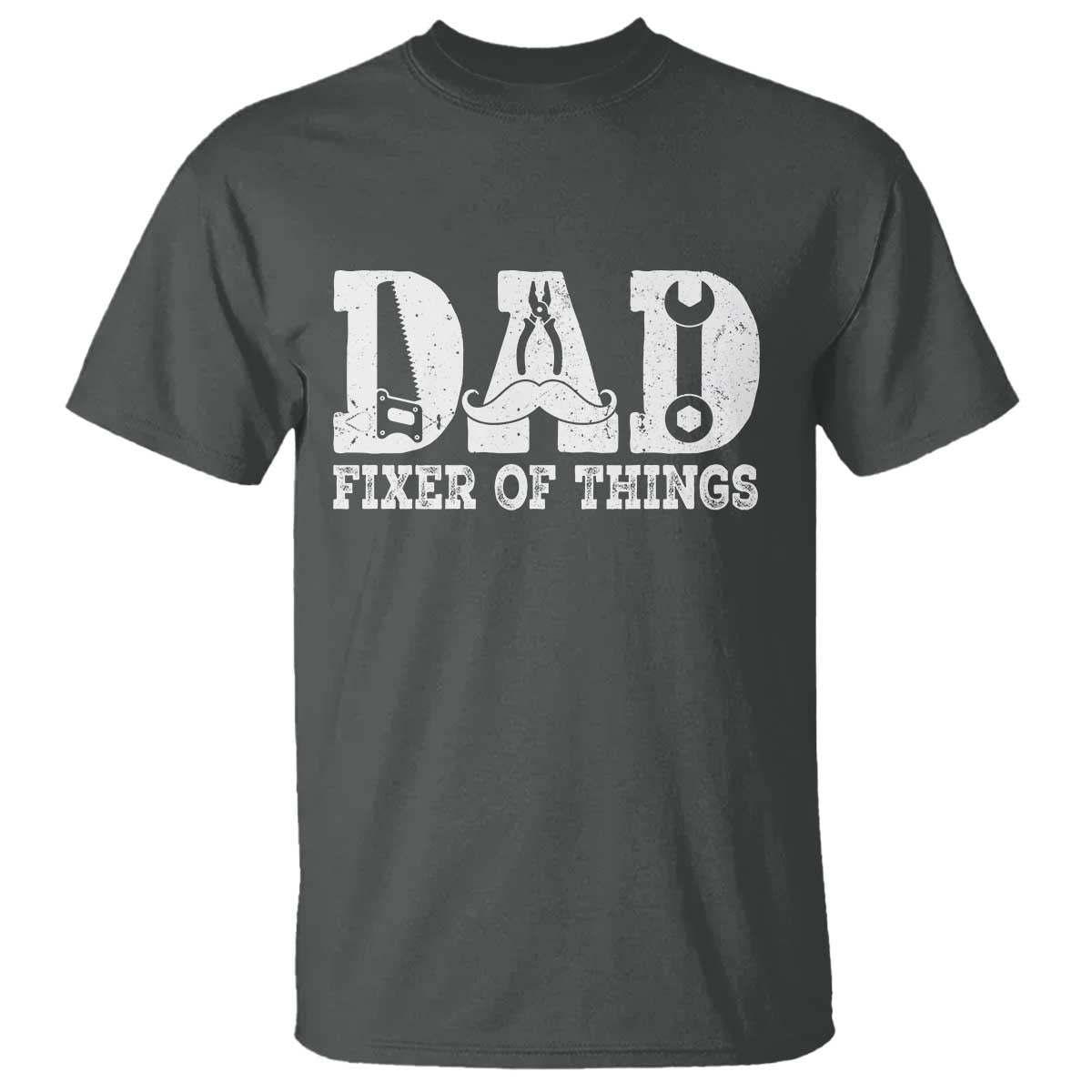 Handyman Dad Fixer Of Everything T Shirt Funny Garage Papa