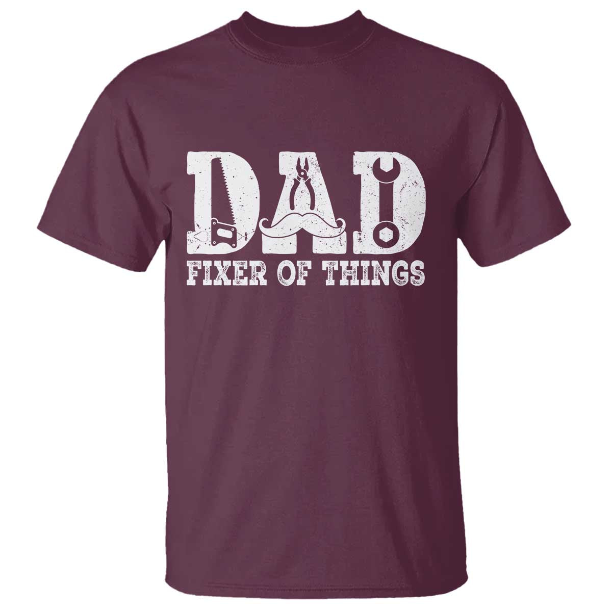 Handyman Dad Fixer Of Everything T Shirt Funny Garage Papa