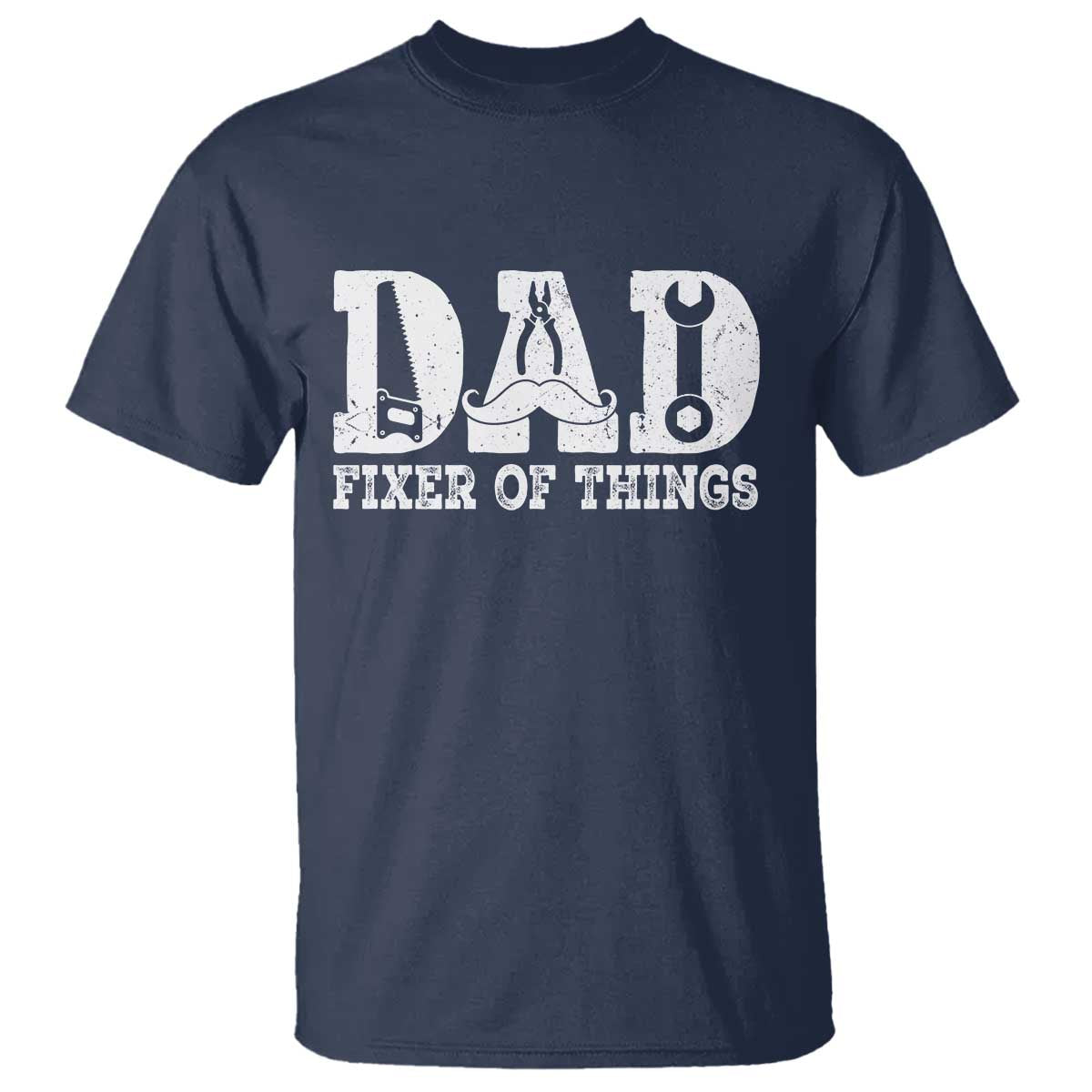 Handyman Dad Fixer Of Everything T Shirt Funny Garage Papa