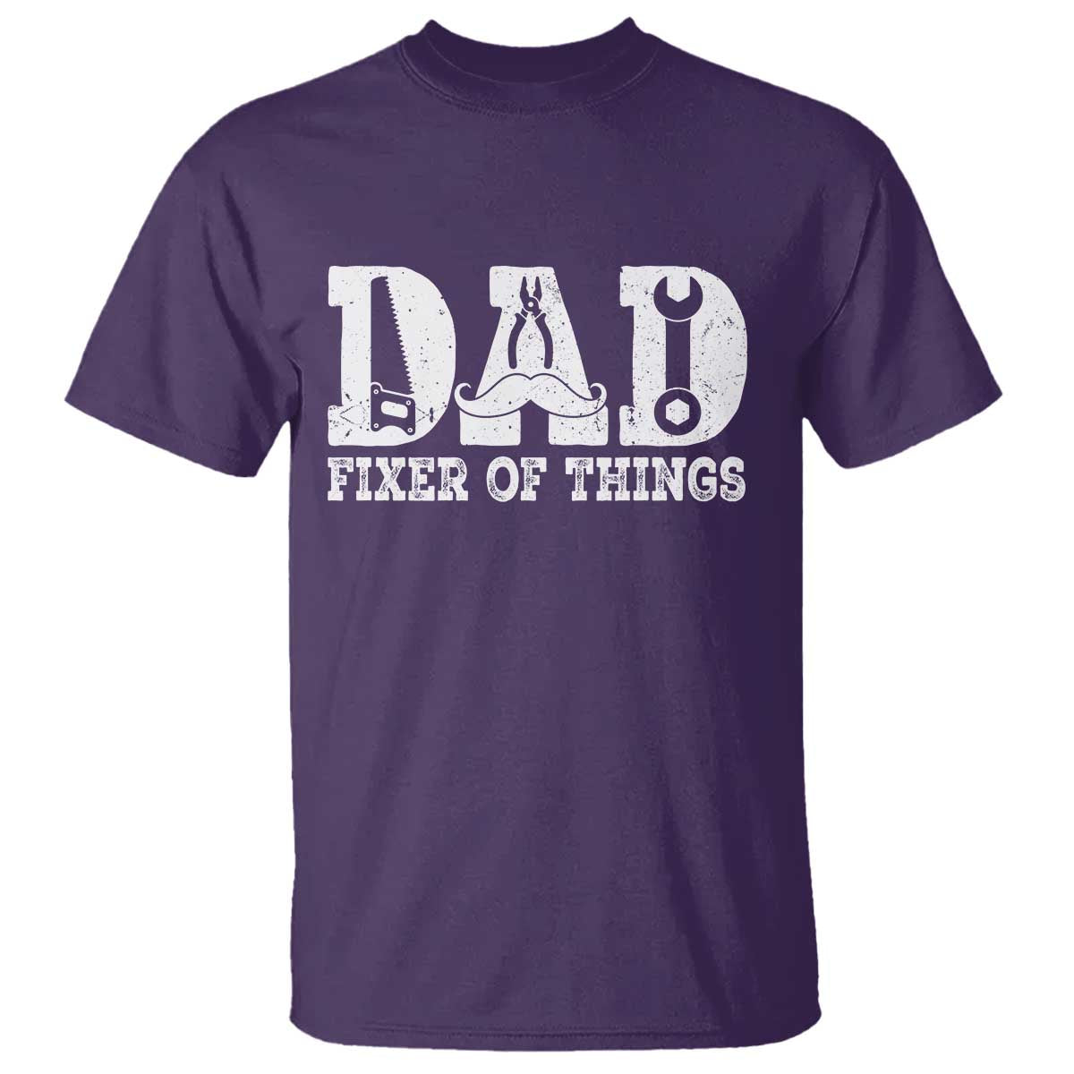 Handyman Dad Fixer Of Everything T Shirt Funny Garage Papa