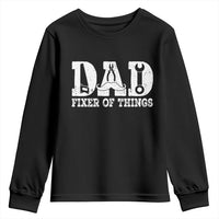 Handyman Dad Fixer Of Everything Youth Sweatshirt Funny Garage Papa