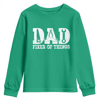 Handyman Dad Fixer Of Everything Youth Sweatshirt Funny Garage Papa