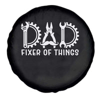 Dad Fixer Of Everything Garage Life Spare Tire Cover Auto Mechanic Fathers Day Gift