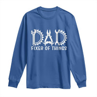 Dad Fixer Of Everything Garage Life Long Sleeve Shirt Auto Mechanic Fathers Day Gift