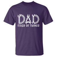Dad Fixer Of Everything Garage Life T Shirt Auto Mechanic Fathers Day Gift
