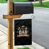 Mechanic Dad Fixer Of All Things Garden Flag Funny Auto Repair Fathers Day