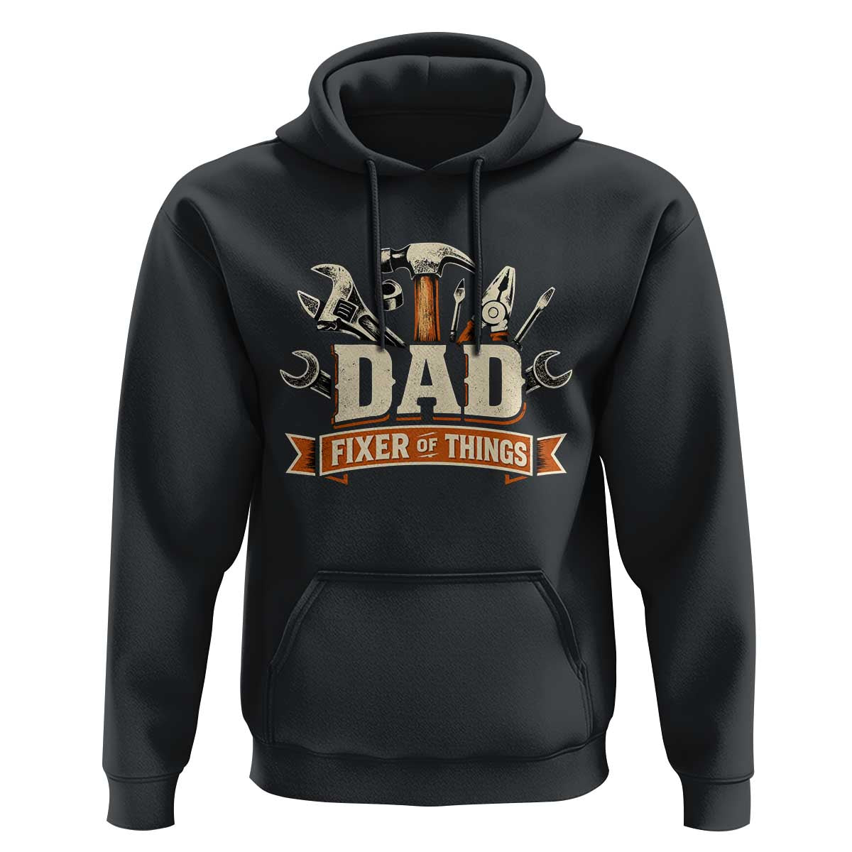 Mechanic Dad Fixer Of All Things Hoodie Funny Auto Repair Fathers Day