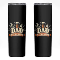 Mechanic Dad Fixer Of All Things Skinny Tumbler Funny Auto Repair Fathers Day