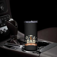 Mechanic Dad Fixer Of All Things Skinny Tumbler Funny Auto Repair Fathers Day