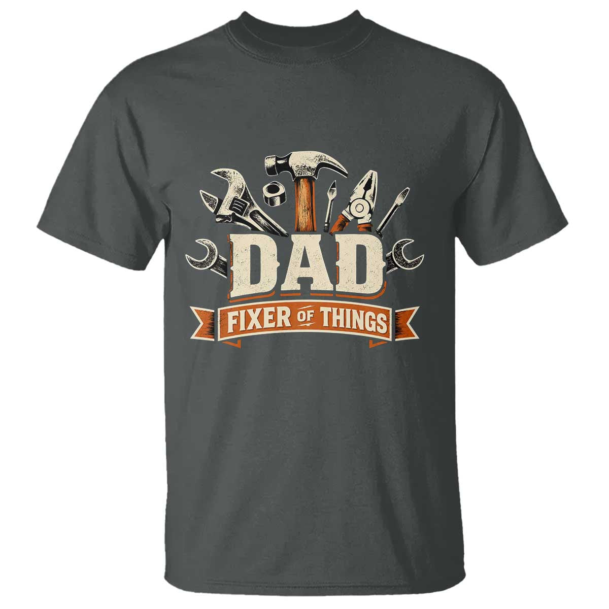 Mechanic Dad Fixer Of All Things T Shirt Funny Auto Repair Fathers Day