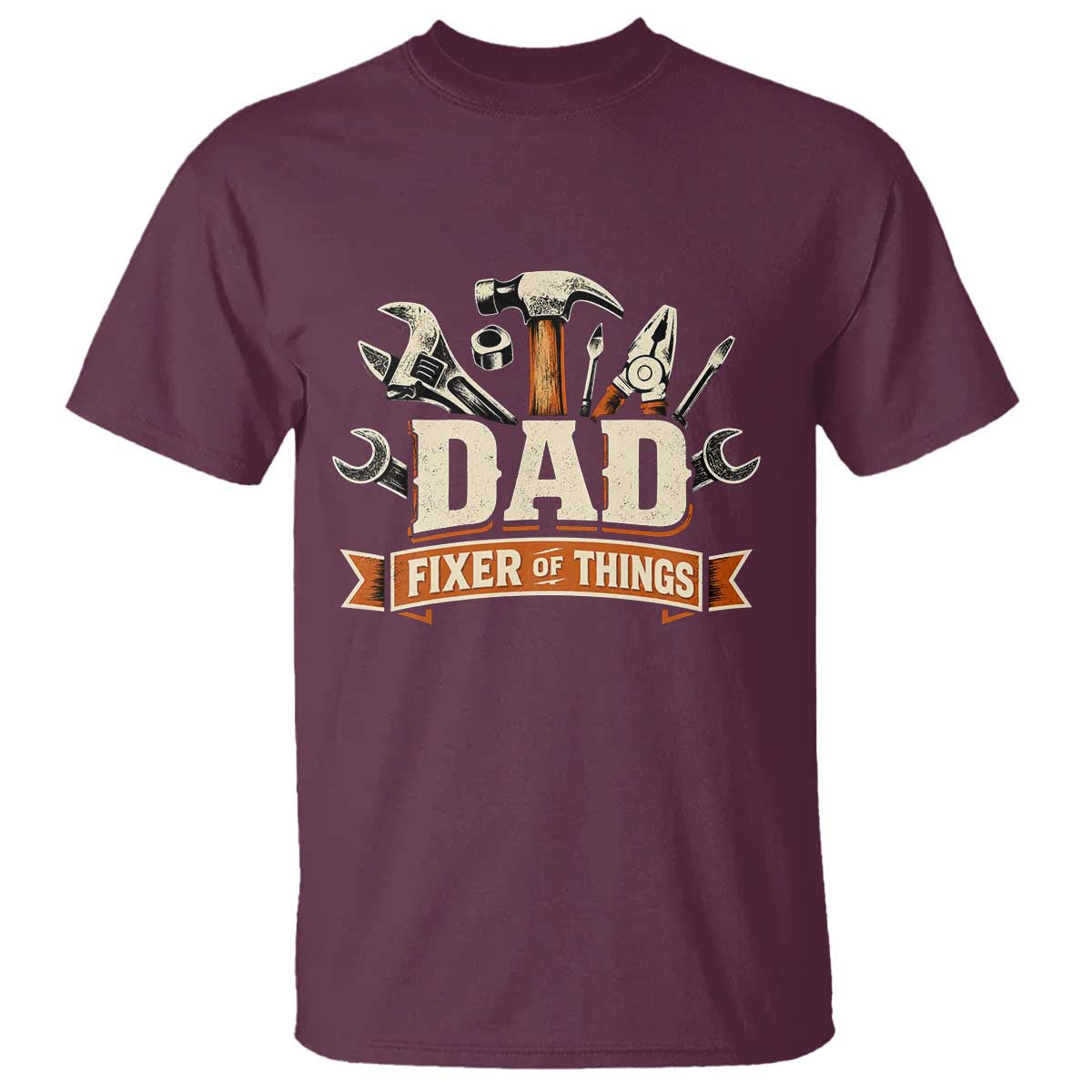 Mechanic Dad Fixer Of All Things T Shirt Funny Auto Repair Fathers Day