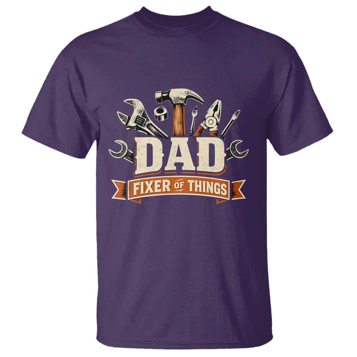 Mechanic Dad Fixer Of All Things T Shirt Funny Auto Repair Fathers Day