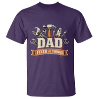 Mechanic Dad Fixer Of All Things T Shirt Funny Auto Repair Fathers Day