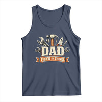 Mechanic Dad Fixer Of All Things Tank Top Funny Auto Repair Fathers Day
