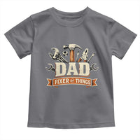 Mechanic Dad Fixer Of All Things Toddler T Shirt Funny Auto Repair Fathers Day