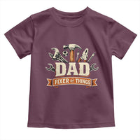 Mechanic Dad Fixer Of All Things Toddler T Shirt Funny Auto Repair Fathers Day