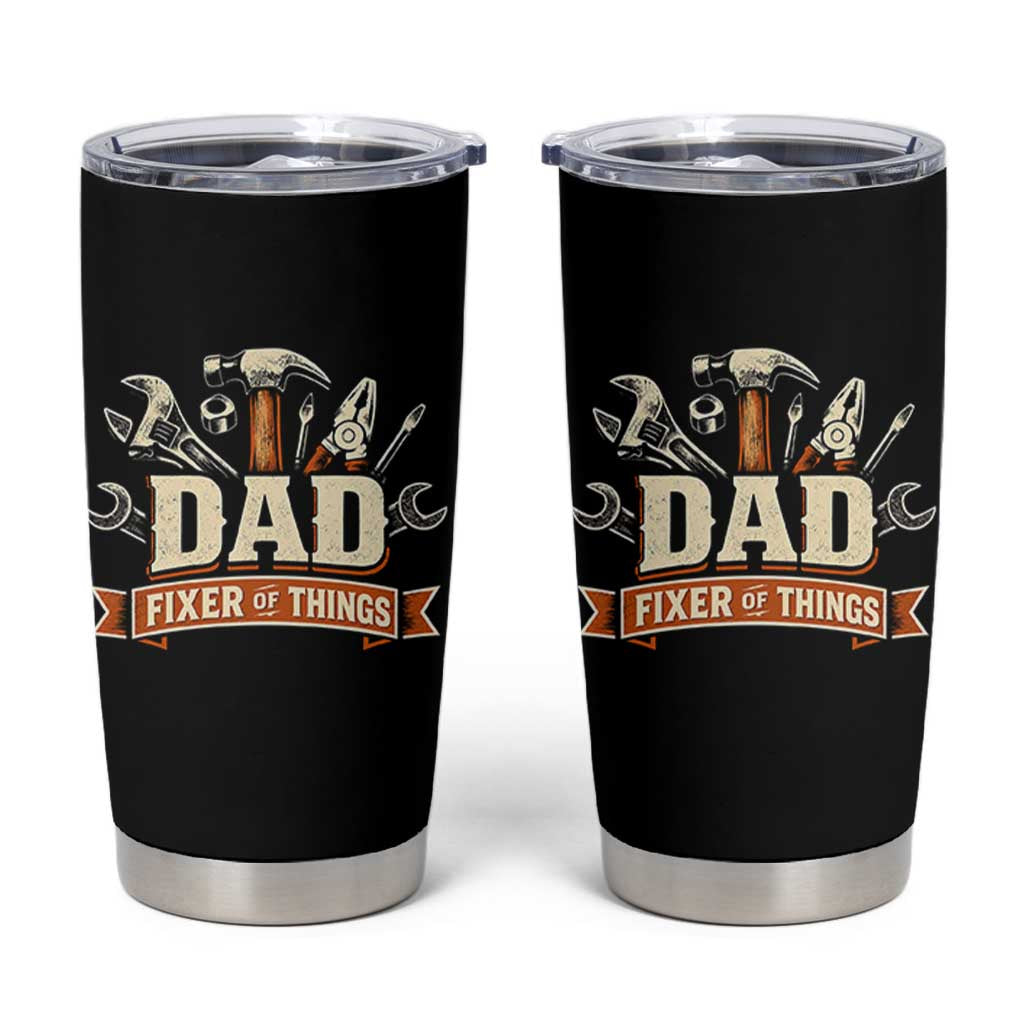 Mechanic Dad Fixer Of All Things Tumbler Cup Funny Auto Repair Fathers Day