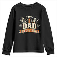 Mechanic Dad Fixer Of All Things Youth Sweatshirt Funny Auto Repair Fathers Day