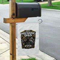 Best Mechanic Dad Ever Garden Flag Auto Repair Fathers Day Graphic