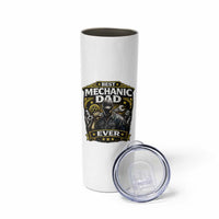 Best Mechanic Dad Ever Skinny Tumbler Auto Repair Fathers Day Graphic