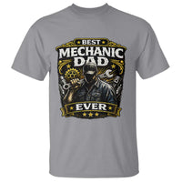 Best Mechanic Dad Ever T Shirt Auto Repair Fathers Day Graphic