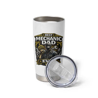Best Mechanic Dad Ever Tumbler Cup Auto Repair Fathers Day Graphic