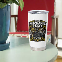 Best Mechanic Dad Ever Tumbler Cup Auto Repair Fathers Day Graphic
