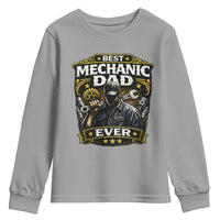 Best Mechanic Dad Ever Youth Sweatshirt Auto Repair Fathers Day Graphic