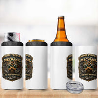 Some People Call Me Mechanic Important Call Me Dad 4 in 1 Can Cooler Tumbler Fathers Day Gift