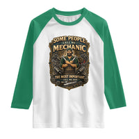 Some People Call Me Mechanic Important Call Me Dad Raglan Shirt Fathers Day Gift