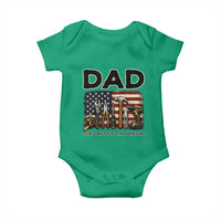 Mechanic Dad American Flag Baby Onesie If He Cant Fix It No One Can