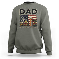 Mechanic Dad American Flag Sweatshirt If He Cant Fix It No One Can