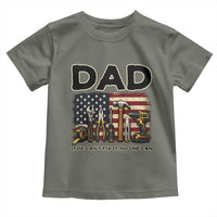 Mechanic Dad American Flag Toddler T Shirt If He Cant Fix It No One Can