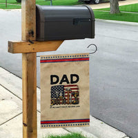 Mechanic Dad American Flag Patriotic Garden Flag If He Cant Fix It No One Can