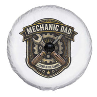Mechanic Dad Legend In The Garage Spare Tire Cover Funny Auto Repair Fathers Day Gift