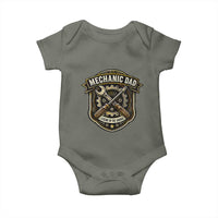 Mechanic Dad Legend In The Garage Baby Onesie Funny Auto Repair Fathers Day Gift