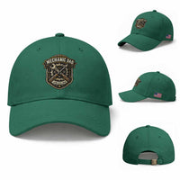 Mechanic Dad Legend In The Garage Baseball Cap Funny Auto Repair Fathers Day Gift