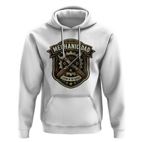 Mechanic Dad Legend In The Garage Hoodie Funny Auto Repair Fathers Day Gift