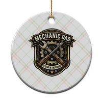 Mechanic Dad Legend In The Garage Ceramic Ornament Funny Auto Repair Fathers Day Gift