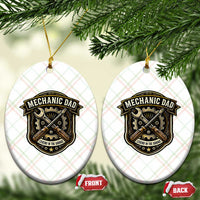 Mechanic Dad Legend In The Garage Ceramic Ornament Funny Auto Repair Fathers Day Gift