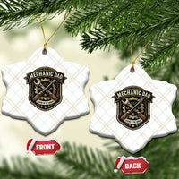 Mechanic Dad Legend In The Garage Ceramic Ornament Funny Auto Repair Fathers Day Gift