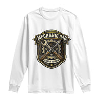 Mechanic Dad Legend In The Garage Long Sleeve Shirt Funny Auto Repair Fathers Day Gift