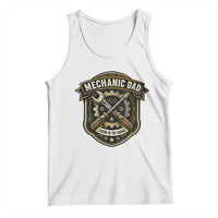 Mechanic Dad Legend In The Garage Tank Top Funny Auto Repair Fathers Day Gift