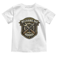 Mechanic Dad Legend In The Garage Toddler T Shirt Funny Auto Repair Fathers Day Gift