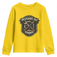 Mechanic Dad Legend In The Garage Youth Sweatshirt Funny Auto Repair Fathers Day Gift