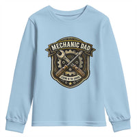 Mechanic Dad Legend In The Garage Youth Sweatshirt Funny Auto Repair Fathers Day Gift